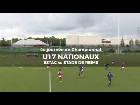 Estac 3-0 Reims (U17) : Les buts