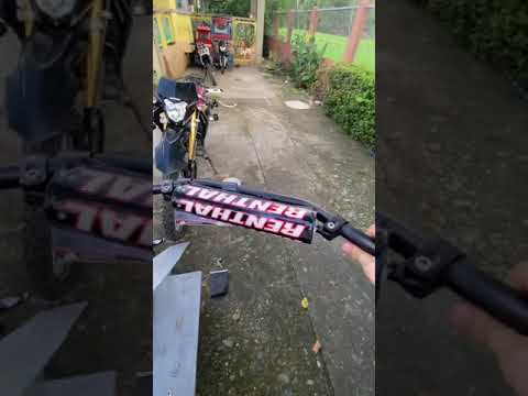 Renthal Handlebar Installation | Honda CRF 150L | #shorts #diy