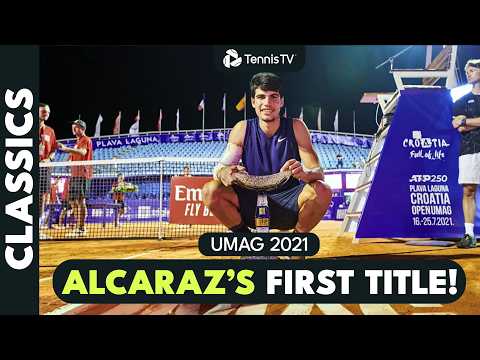 Carlos Alcaraz's FIRST EVER ATP Tour Title 🇭🇷🏆 | Umag 2021 Run To The Title