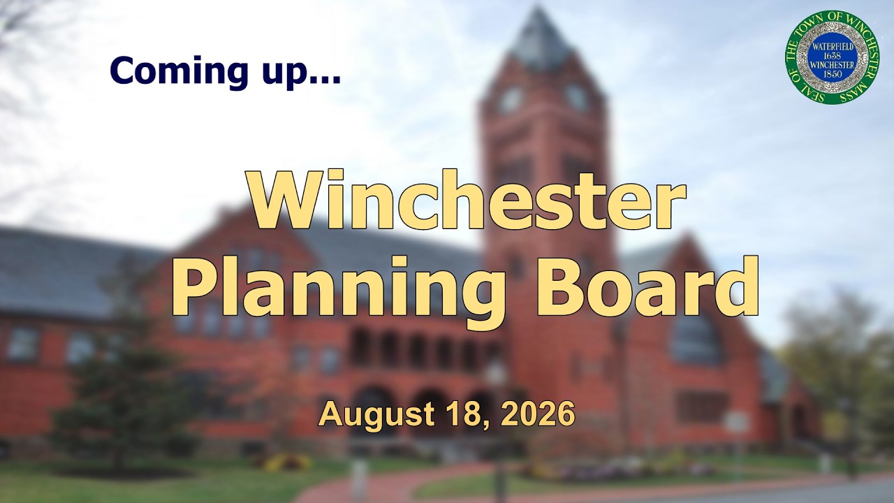 From the Planning Board