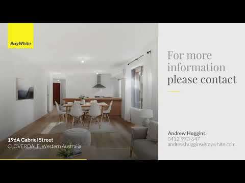 196A Gabriel Street, Cloverdale, WA 6105, 3 rūma, 2 rūma horoi, House