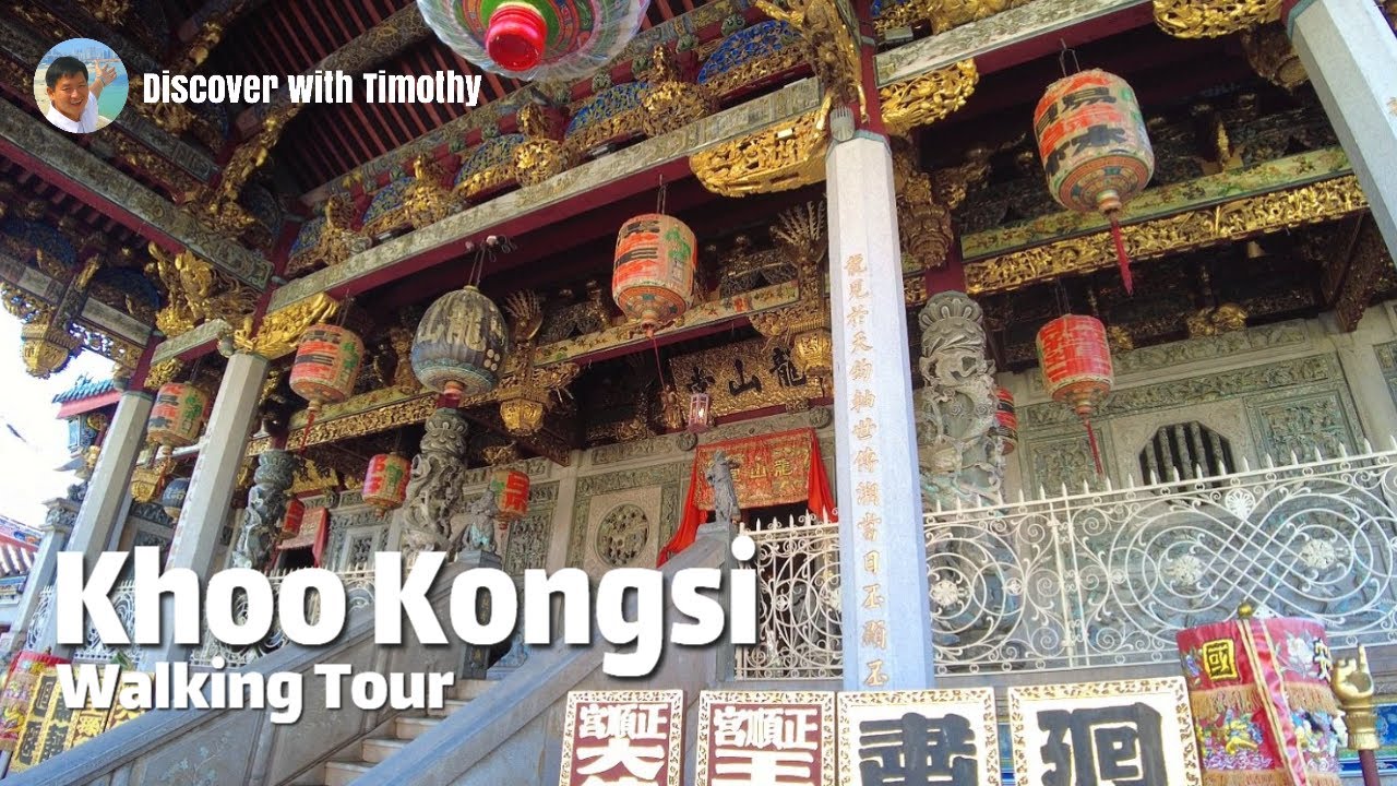 Embark on an intriguing walking tour of the historic Khoo Kongsi Clan House.