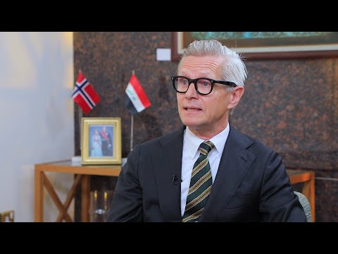 شاهد بالفيديو.. الحسم مع هارون || ضيف الحلقة السفير النرويجي لدى بغداد - اسبين ليندبيك