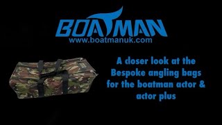 Bespoke Angling Supplies Bags for Boatman Boats