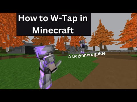 Insane Minecraft W-Tap Tutorial! Learn Now!