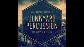 Video thumbnail for Loopmasters Presents Junkyard Percussion by midierror