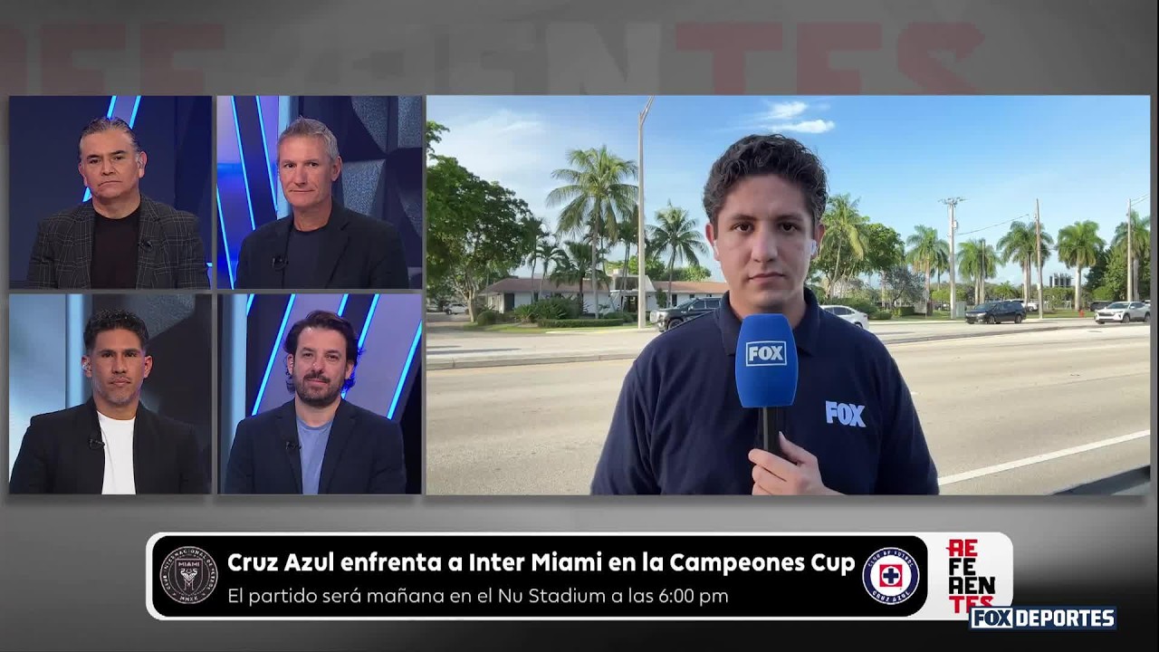 INTER MIAMI VS CRUZ AZUL | ¿Por qué se retrasó el viaje de 'La Máquina'? | Referentes