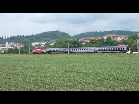 Mediaş (Rora Mare): IR 1746 train (Baia Mare – București Nord).
