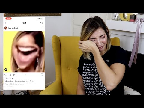 Gabbie Hanna Reacts to the Monster Meme
