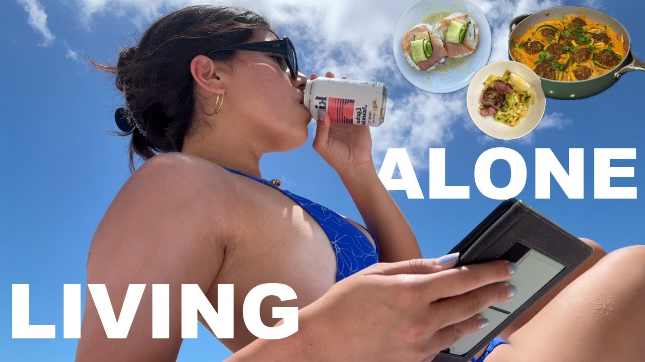 a day in my life living alone as a 24-year-old