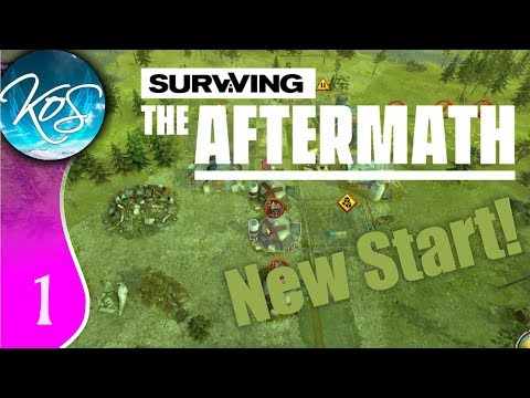 Surviving the Aftermath Ep 1: DEADLY NEW START -  (Post-Apocalyptic Colony Builder) Let's Play