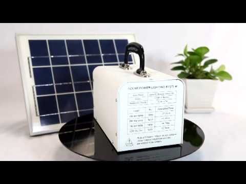 Upek Solar Lighting Kits with LiFePO4 Battery HS070S