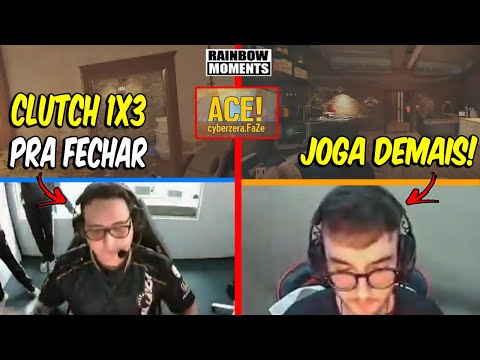 CLUTCH 1v3 LINDO DO PSK, MUZI DESTRUINDO A FAZE, 5K DO CYBER E MAIS - HIGHLIGHTS FINAIS BR6
