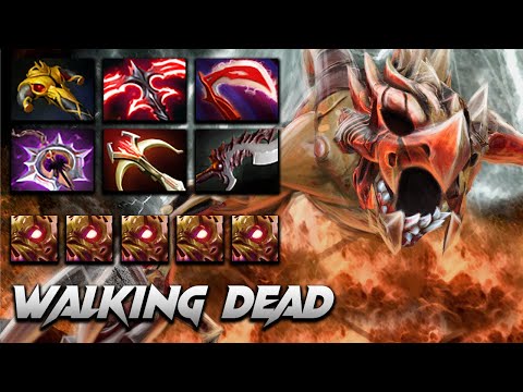 Lifestealer Walking Dead Immortal Carry - Dota 2 Pro Gameplay [Watch & Learn]