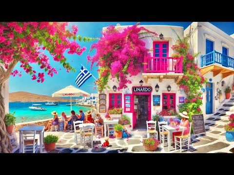 Paros, Greece 🇬🇷 - The Quieter Mykonos - 4K HDR Walking Tour