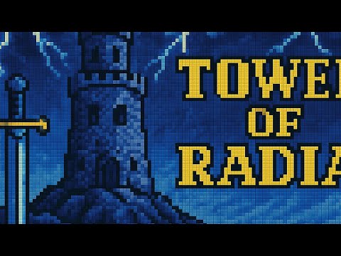 Tower of Radia | NES | Emulated | RetroArch | FCEUmm | Gameplay Sample