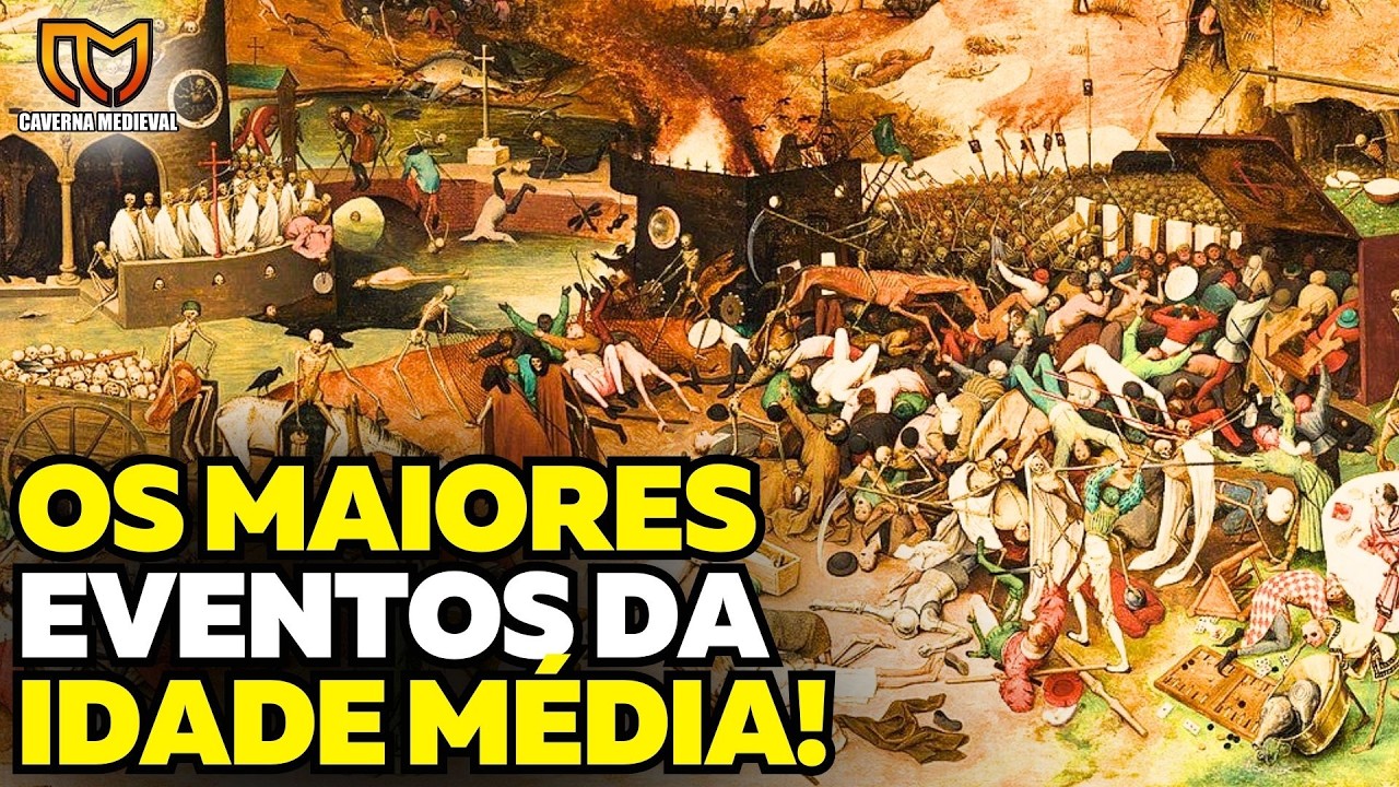 68 MAIORES ACONTECIMENTOS DA IDADE MÉDIA! #idademedia #cruzadas #medieval