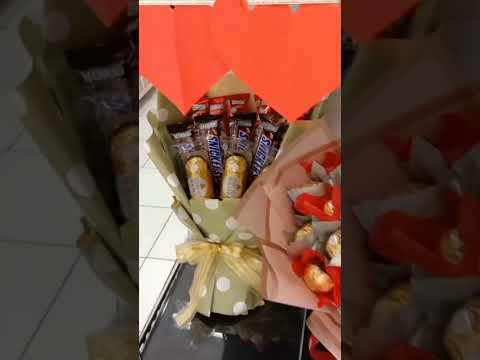 CHOCOLATE FOR VALENTINE'S #snickers #oreo #hersheykisses #peperomiawatermelon #dairymilk #shorts