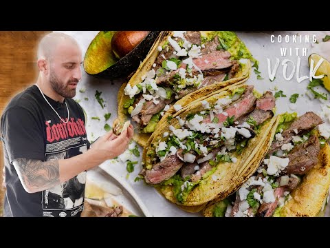 Cooking with Volk | How to Make Mexican Steak Tacos at Home