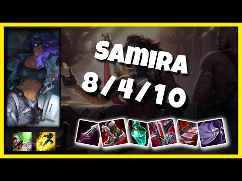 Samira 10.24 Gameplay Challenger Replay Bot Lane - S11 (8/4/10) - KOREAN