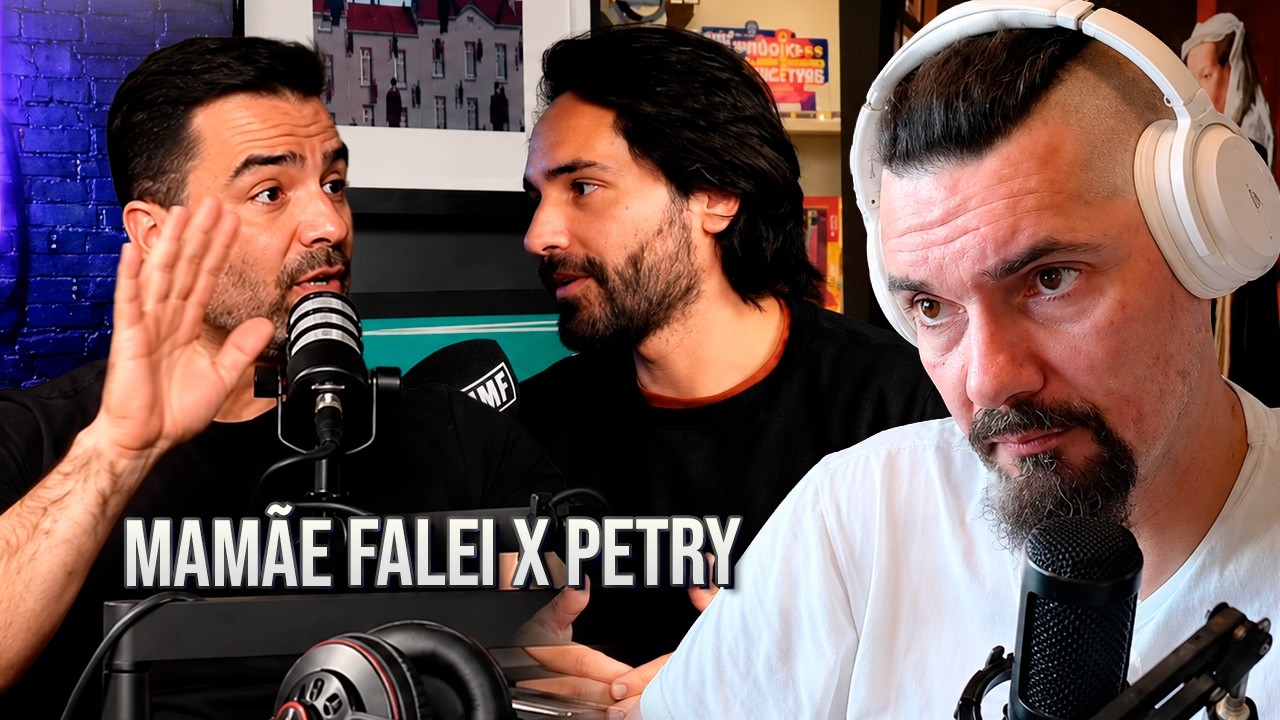 O Petry foi ao podcast do Mamãe Falei e acabou parecendo o único que leu o manual do bom senso