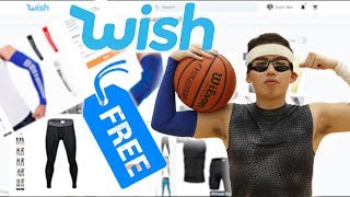 Testing FREE BASKETBALL GEAR From Wish #2!