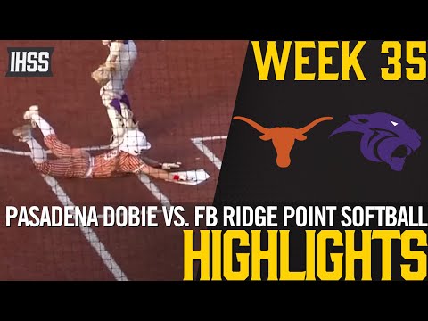Dobie Softball Eliminates Ridge Point 6-1 to Advance to Area Finals