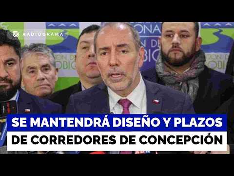 De Grange dice que mantendrá diseño y plazos de corredores de transporte público de Gran Concepción