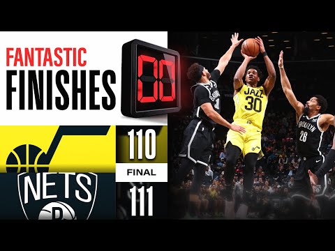 Final 3:01 WILD ENDING Utah Jazz at Brooklyn Nets 👀🔥 | April 2, 2023