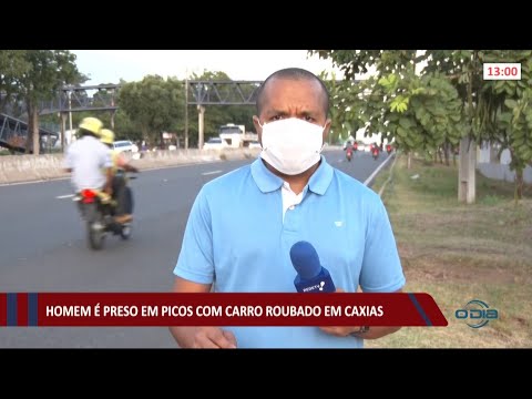 Homem é preso em Picos com carro roubado em Caxias 10 06 2021