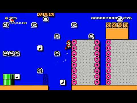 SECOND RUN (3-1 & 3-2) by Nasetto BG - SUPER MARIO MAKER - NO COMMENTARY 1bc 1bc