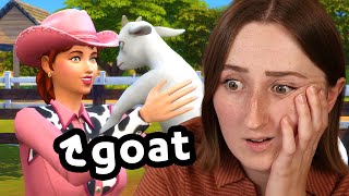 what is the point of goats in the sims...?