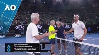 Legends: Cash/Ivanisevic v McEnroe/McEnroe match highlights | Australian Open 2017