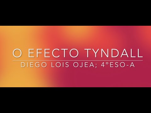 Vídeo: O efecto Tyndall