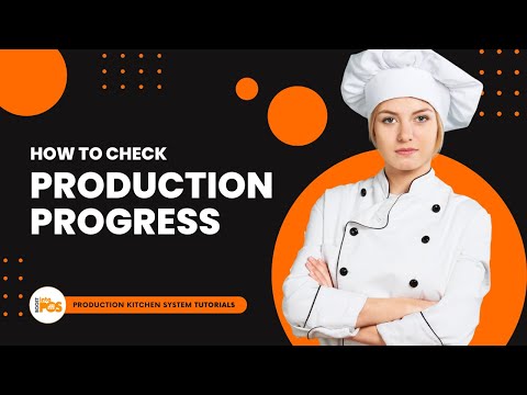 How to Check Production Progress