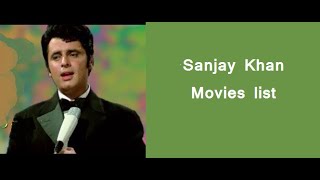 Sanjay Khan Movies list