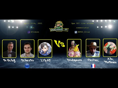 Team battle EU Vs FRANCE (LilyAJ, Valmaster, DrGulag, Verdoyance, Chrisax, AlexTheDemon)