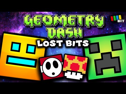 Geometry Dash LOST BITS | Unused & Cut Content [TetraBitGaming]