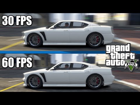 GTA 5 - 30fps vs 60fps Comparison