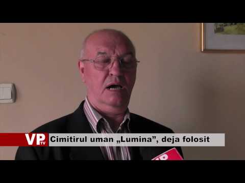 Cimitirul uman „Lumina”, deja folosit