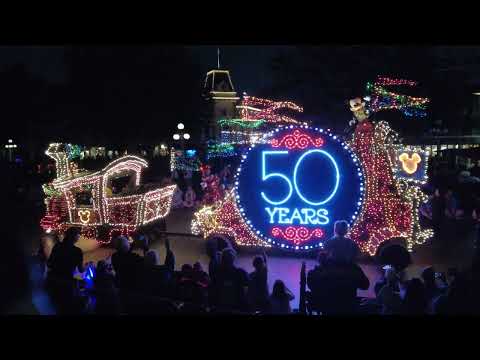 The Main Street Electrical Parade| 50th Anniversary 2022