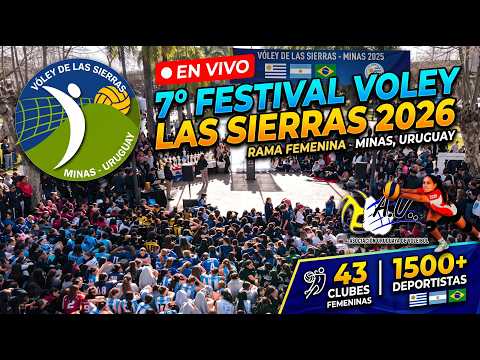 Club Olímpic Atenas 🏐 7° Festival Internacional de Vóley 2026 🇺🇾🇦🇷🇧🇷 | EN VIVO