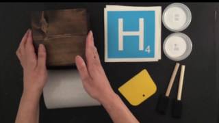 HOW TO MAKE WOOD SCRABBLE TILES