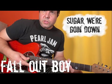 Cours de guitare : Comment jouer « Sugar, We're Goin' Down » de Fall Out Boy !