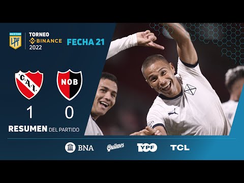 #TorneoBinance | Fecha 21 | resumen de Independiente - Newell's