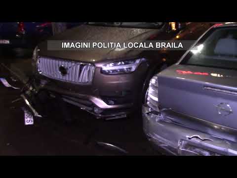 A lovit doua autoturisme parcate pe Calea Calarasilor. Stiri Braila - Probraila.ro