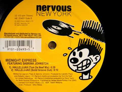 Midnight Express feat Sabrina Johnston - Hallelujah (Tom De Neef Mix)