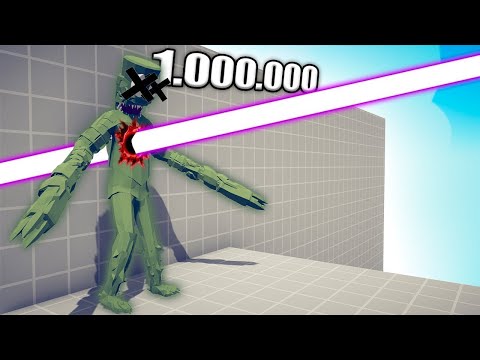 1.000.000 DAMAGE LASER GUN vs UNITS - TABS | Totally Accurate Battle Simulator 2026