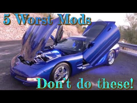Top Five Worst C5 Corvette Mods!