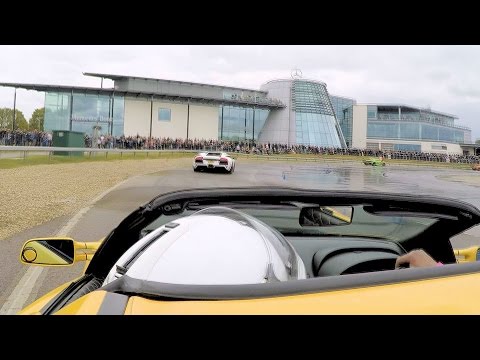 Brooklands Auto Italia - Italian Car Day 2017 Video 3 (MBW Track demonstration)